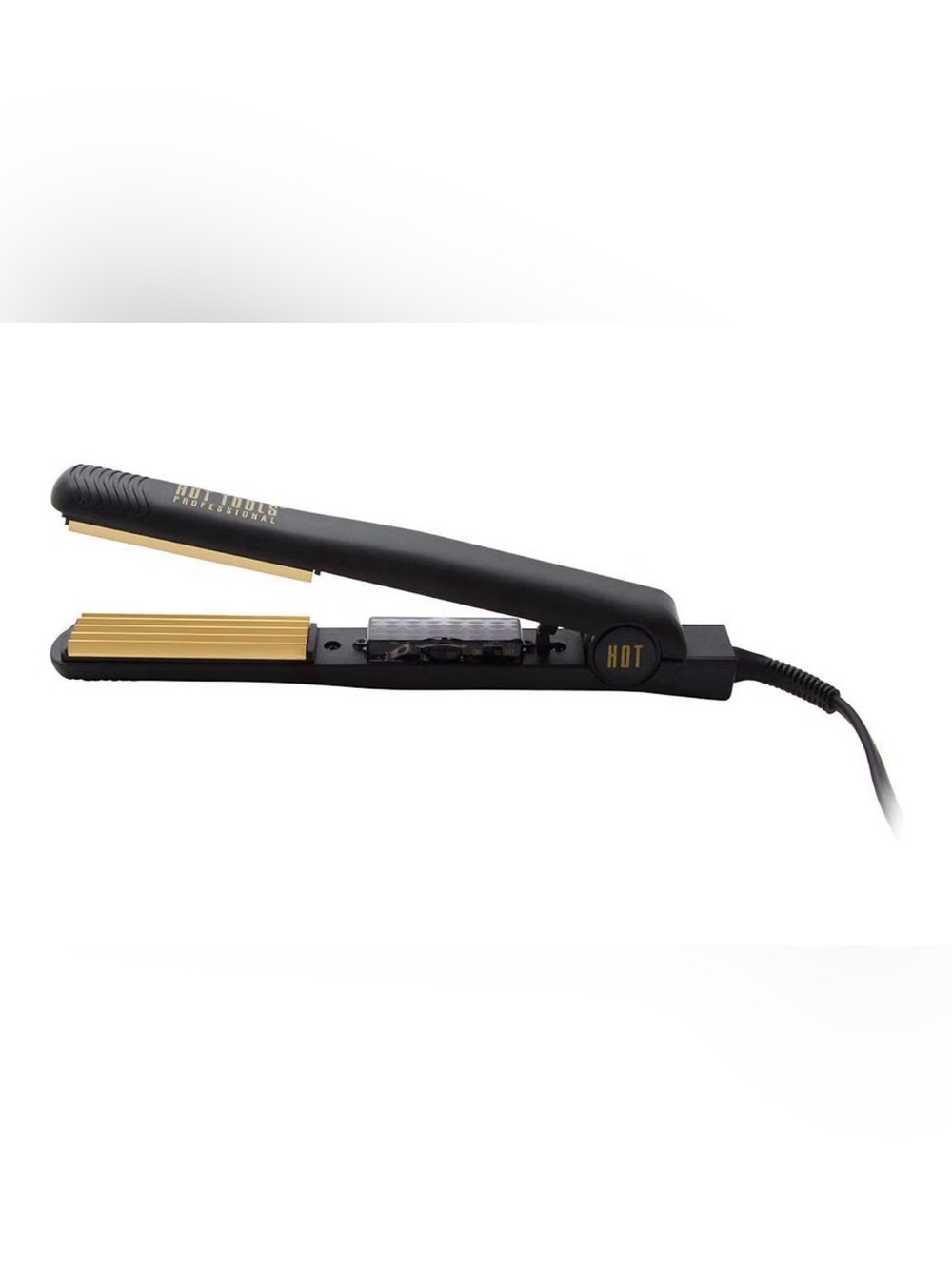 Hot Tools Professional Black Mini Flat Iron - Compact Hair Straightener